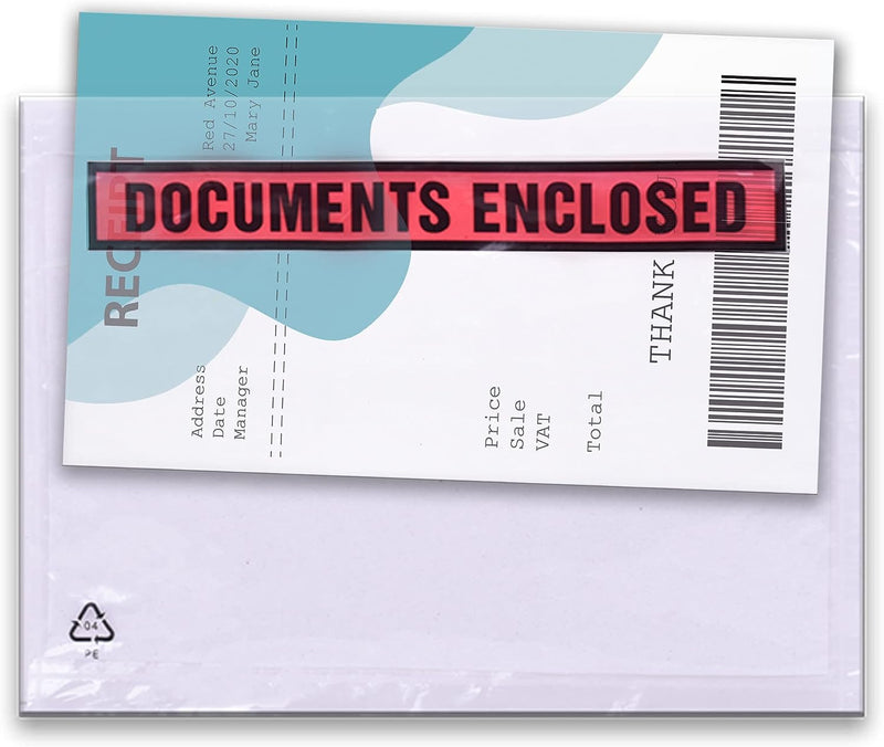 Documents Enclosed {Size A7} Wallets Pack 1000's