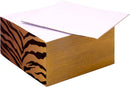 Pukka Pad, Wild Memo Block â€“ 500 Sheets of White 70GSM Note Paper â€“ 80 x 80mm, Animal Printed Edges.