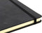 Silvine Executive A6 Casebound Soft Feel Cover Notebook Ruled 160 Pages Black - 196BK