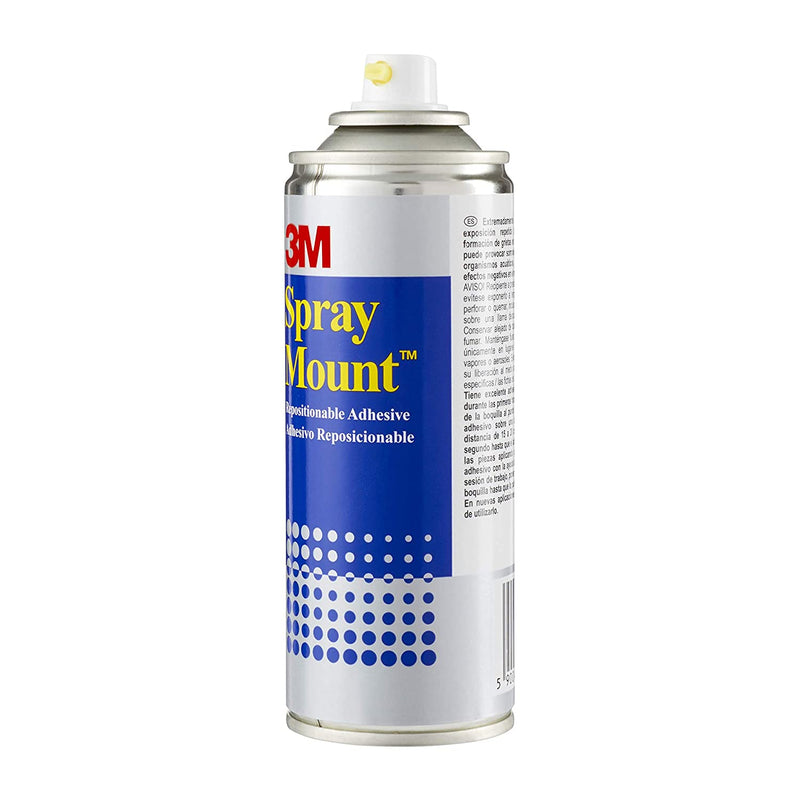 3M SprayMount Transparent Repositioning Adhesive 200ml HSMOUN - ONE CLICK SUPPLIES