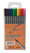 ValueX Fineliner Pen 0.4mm Line Assorted Colours (Pack 10) - 729700 - ONE CLICK SUPPLIES