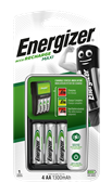 Energizer AA/AAA 1 Hour Charger & 4 Batteries - ONE CLICK SUPPLIES