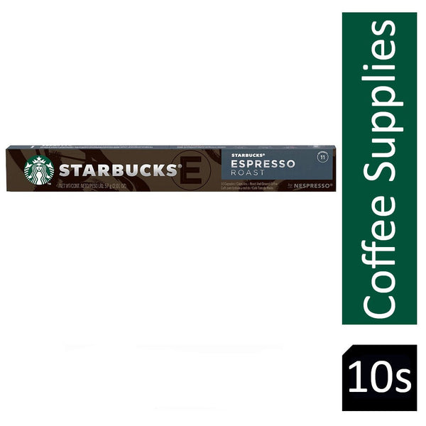 Starbucks Espresso Roast 10's (Nespresso Compatible Pods)