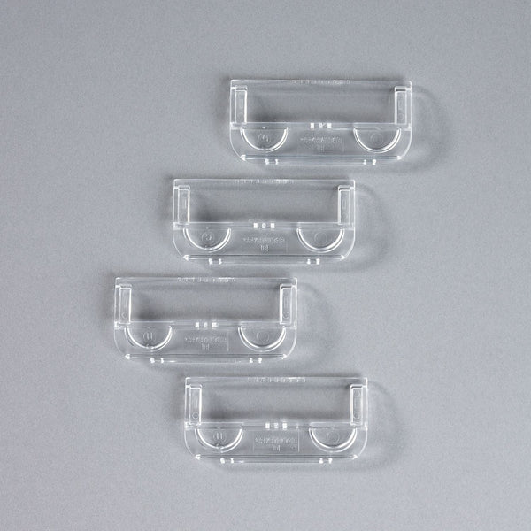 Rexel Crystalfile Suspension File Plastic Tabs Clear (Pack 50) 78020 - ONE CLICK SUPPLIES