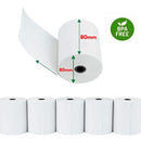 Roll-X Thermal Till Rolls BPA Free (80mm x 80mm) 20's - ONE CLICK SUPPLIES