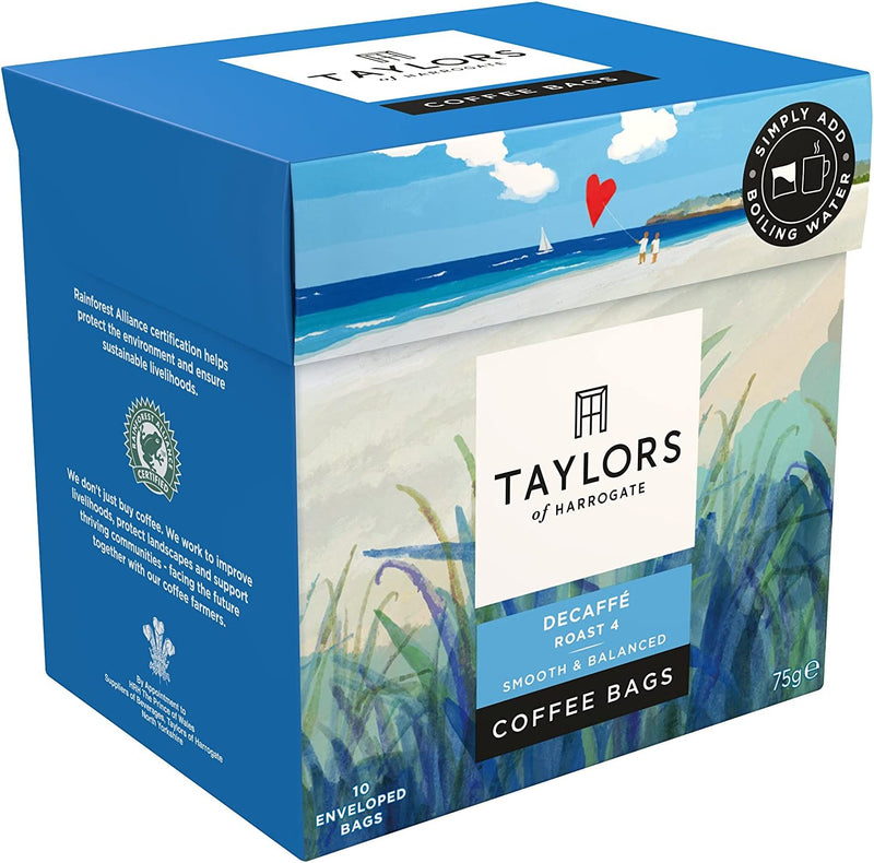 Taylors of Harrogate Decaffe Coffee Bags Pack 30s - ONE CLICK SUPPLIES