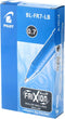 Pilot FriXion Ball Erasable Gel Rollerball Pen 0.7mm Tip 0.35mm Line Light Blue (Pack 12) - 224101210