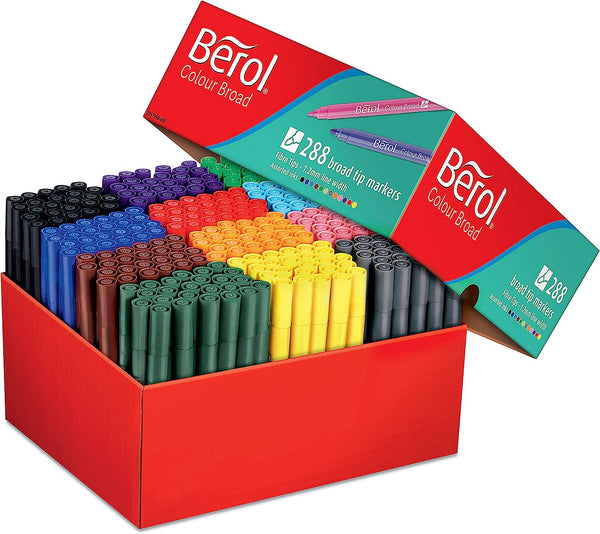 Berol Colour Broad Class Pack Assorted (Pack of 288) 2057598
