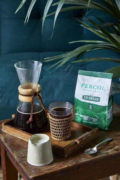 Percol Fairtrade Colombian Ground Coffee 200g - ONE CLICK SUPPLIES