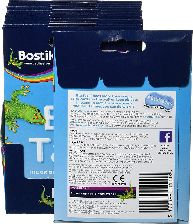 Bostik Blu-Tack Handy 12 Pack x 60g  801103