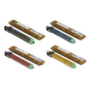 Genuine 4 Colour Ricoh 84130 Toner Cartridge Multipack - (841299/841300/841301/841302) - ONE CLICK SUPPLIES