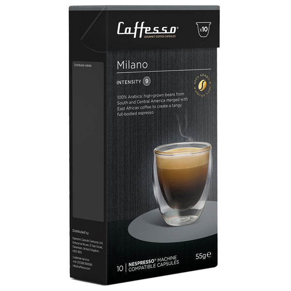 Caffesso Milano Nespresso Compatible 10 Pods - ONE CLICK SUPPLIES
