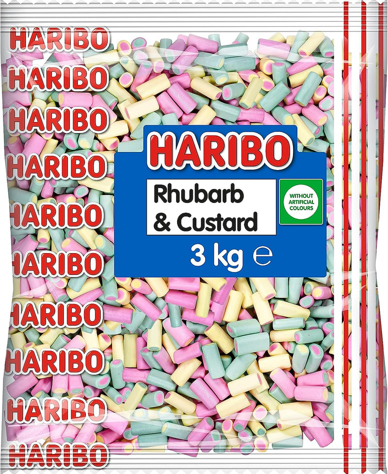 Haribo Rhubarb & Custard 3kg