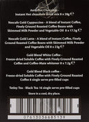 Nescafe© &Go Machine Variety Pack Option 56 Drinks Pack includes 50 Lids. - ONE CLICK SUPPLIES