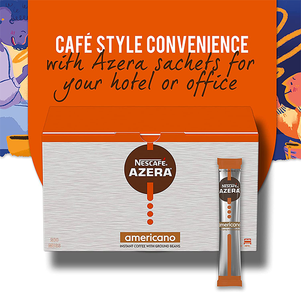 Nescafe Azera Americano Finely Ground Instant Coffee 500g - ONE CLICK SUPPLIES