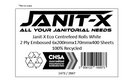 Janit-X Eco 100% Recycled Centrefeed Rolls White 6 x 400s CHSA Accredited - ONE CLICK SUPPLIES