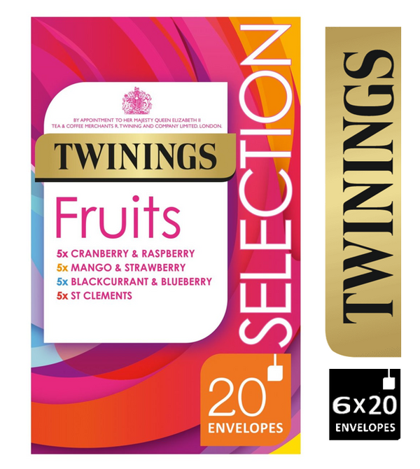 Twinings Fruit Selection 20's - ONE CLICK SUPPLIES
