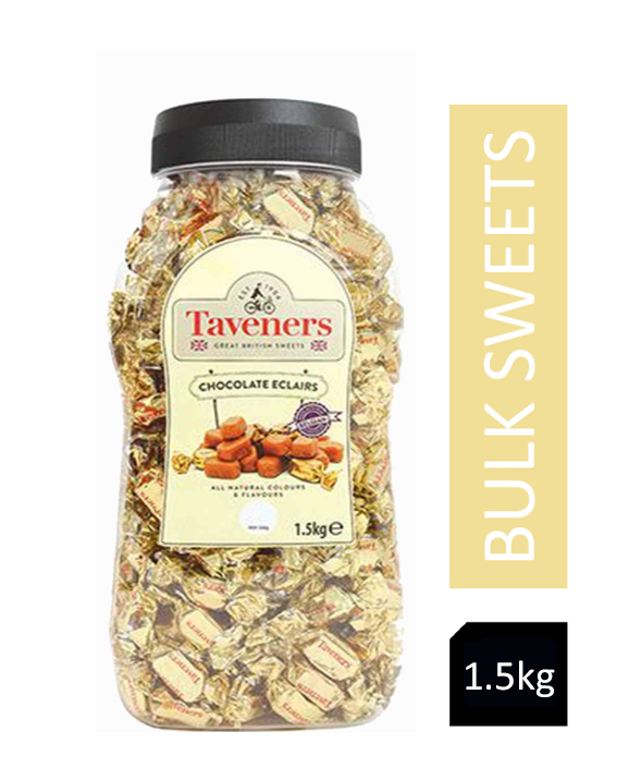 Taveners Chocolate Eclairs 1.5kg Resealable Jar