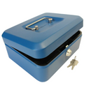 Cathedral Cash Box 8 Inch Blue CBBL8 - ONE CLICK SUPPLIES