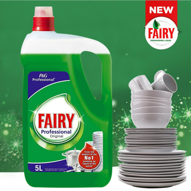 Fairy Original Professional  Washing Up Liquid 5 Litres - ONE CLICK SUPPLIES
