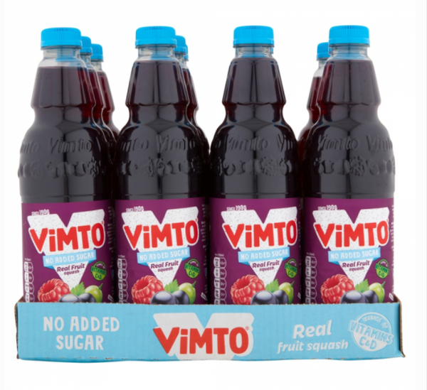 Vimto No Added Sugar Squash 12 x 725ml - ONE CLICK SUPPLIES