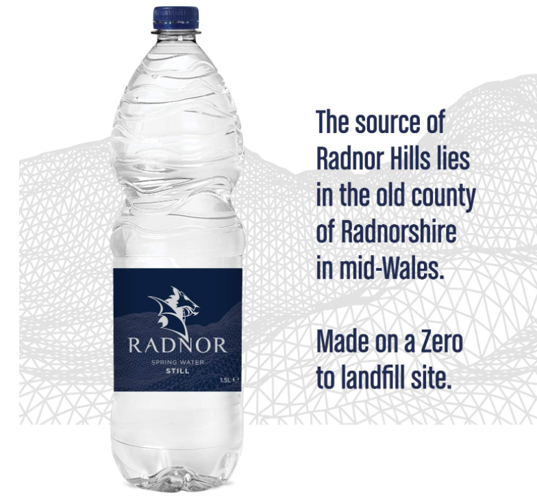 Radnor Hills Spring Still Water 12 x 1.5ltr (Plastic Bottle) - ONE CLICK SUPPLIES