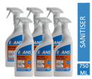 Evans Vanodine Est-eem RTU Cleaner Sanitiser 750ml - ONE CLICK SUPPLIES