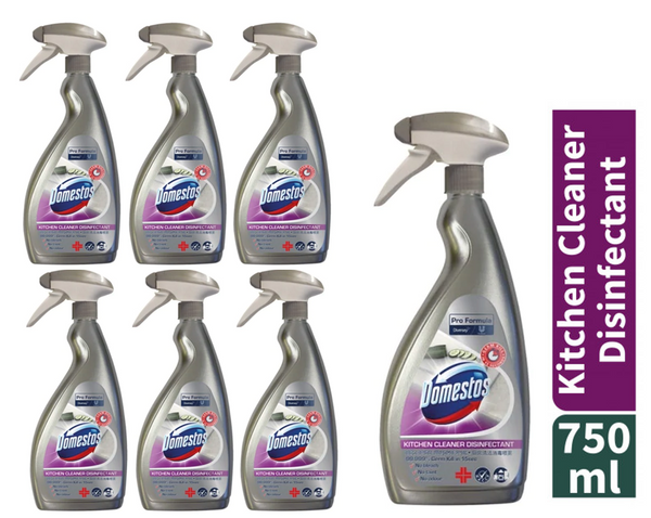 Domestos Pro Formula Kitchen Cleaner Disinfectant Spray 750ml - ONE CLICK SUPPLIES