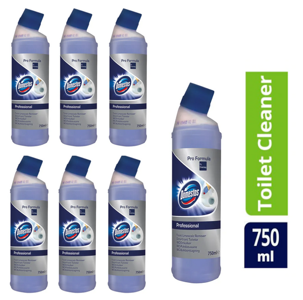 Domestos Professional Toilet Cleaner &  Limescale Remover 750ml - ONE CLICK SUPPLIES