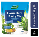 Westland 10200053 Houseplant Potting Compost Mix and Enriched with Seramis, 4 L, Brown - ONE CLICK SUPPLIES