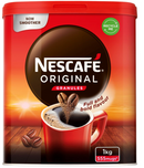 Nescafe Original Coffee Granules Tin 1kg {Large 555 Cups} - ONE CLICK SUPPLIES