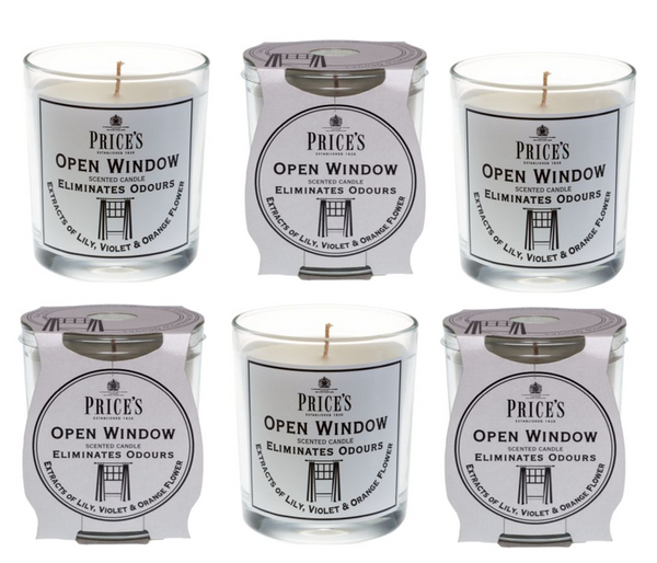 Price's Open Window Odour Eliminating Candle - ONE CLICK SUPPLIES