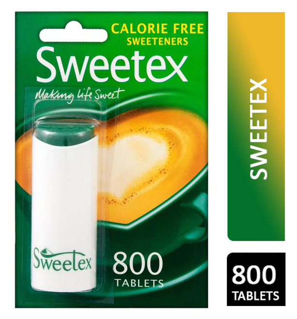 Sweetex Sweetener Tablets 1 Pack 800 Tablets - ONE CLICK SUPPLIES