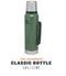 Stanley Classic Vacuum Flask 1.0L Hammertone Green - ONE CLICK SUPPLIES