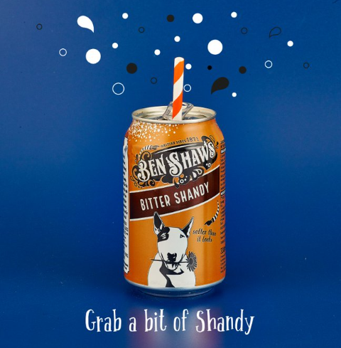 Ben Shaw's Bitter Shandy Cans 24x330ml - ONE CLICK SUPPLIES