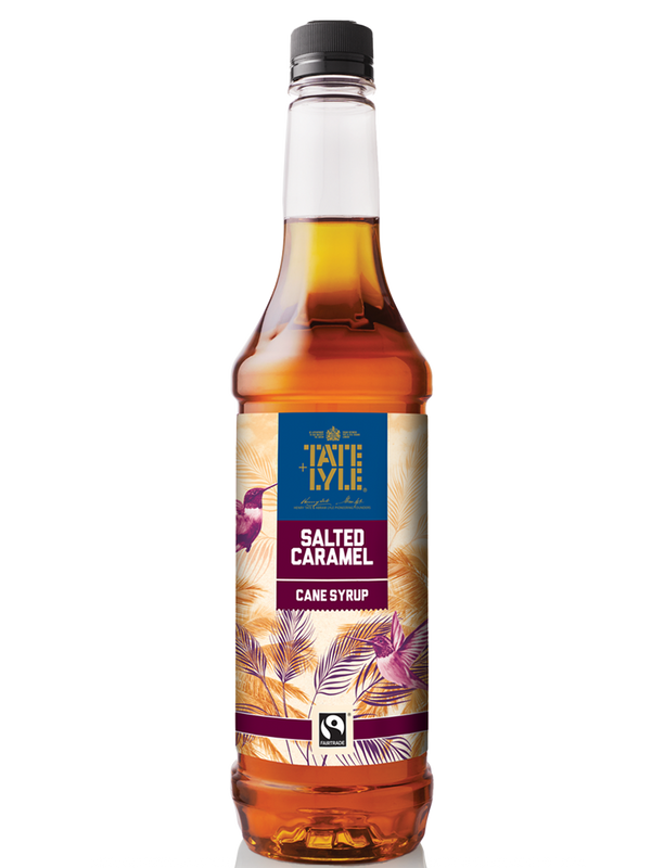 Tate + Lyle Salted Caramel Pure Cane Syrup (750ml), Discounted Pump Option. - ONE CLICK SUPPLIES
