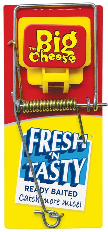 Big Cheese Pre-Baited Mouse Trap STV194, {3 Pack} - ONE CLICK SUPPLIES