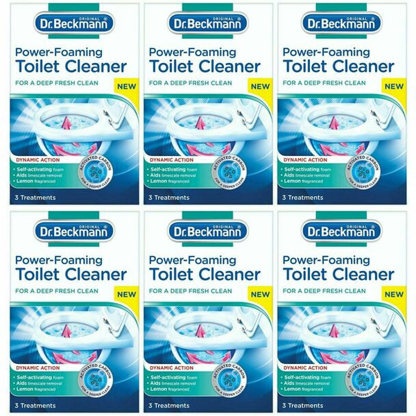 Dr. Beckmann Power-Foaming Toilet Cleaner, 3 x 100g Sachets - ONE CLICK SUPPLIES