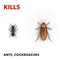 Zero In Anti-Bacterial Ant & Cockroach Killer 500ml (ZER958) - ONE CLICK SUPPLIES