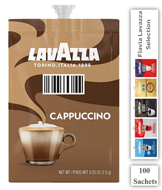 Flavia Lavazza Cappuccino Sachets 100's - ONE CLICK SUPPLIES