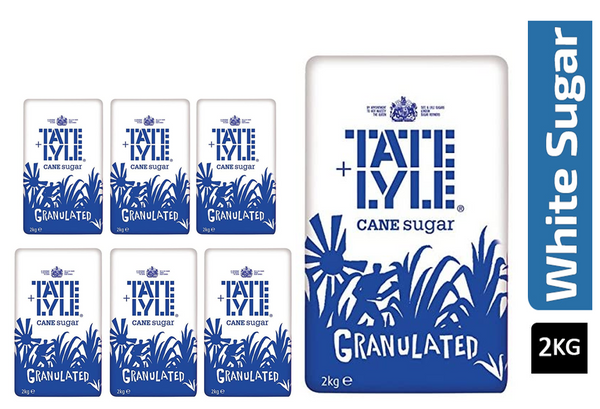 Tate & Lyle Granulated Sugar 2kg - ONE CLICK SUPPLIES