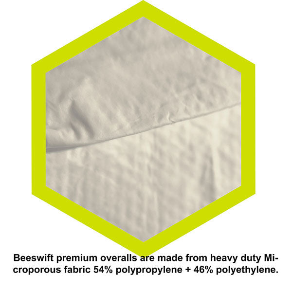 Beeswift Once White Disposable Protective Type 5/6 Coveralls (All Sizes) - ONE CLICK SUPPLIES