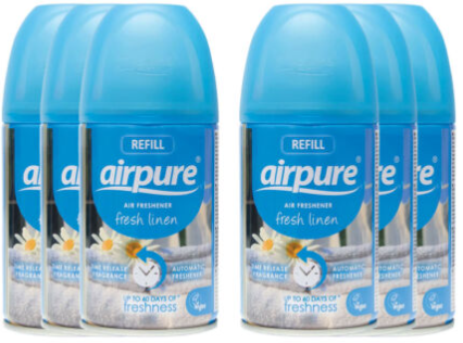 AirPure Linen Refill 250ml {1 -24 Refills} - ONE CLICK SUPPLIES