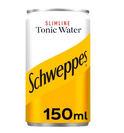 Schweppes Slimline Tonic Water 24x150ml - ONE CLICK SUPPLIES
