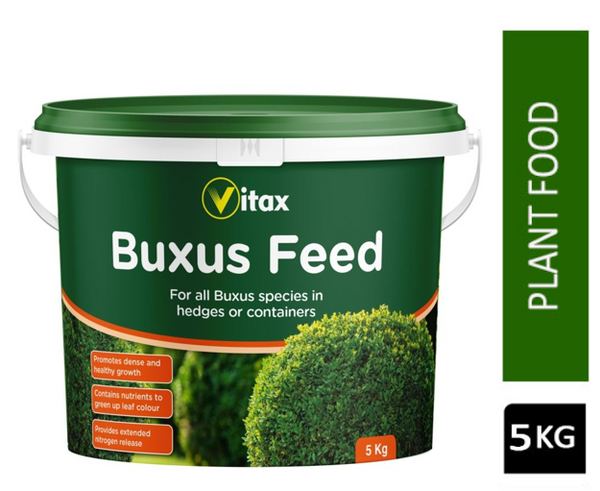 Vitax Buxus Feed 5kg Tub - ONE CLICK SUPPLIES