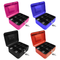 Cathedral 8inch Cash Boxes Privacy Safety Secure (Red, Blue, Black or Pink) - ONE CLICK SUPPLIES