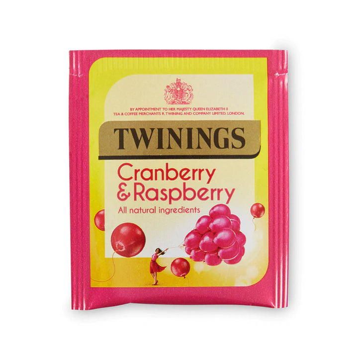 Twinings Cranberry & Raspberry {Individually Wrapped} Tea 20's