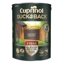 Cuprinol Ducksback 5Y Fence & Shed HARVEST BROWN 5 Litre - ONE CLICK SUPPLIES