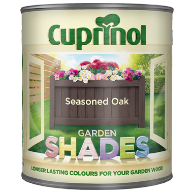 Cuprinol Garden Shades SEASONED OAK 1 Litre - ONE CLICK SUPPLIES