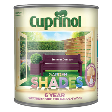 Cuprinol Garden Shades SUMMER DAMSON 2.5 Litre - ONE CLICK SUPPLIES